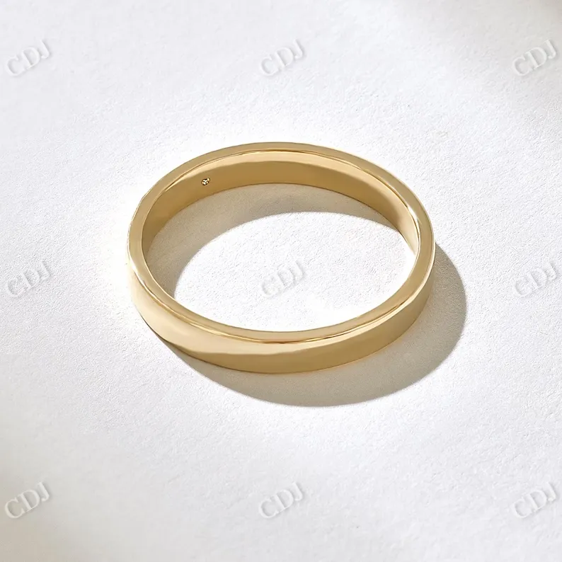 0.01CTW  Minimalist Natural Diamond Wedding Band