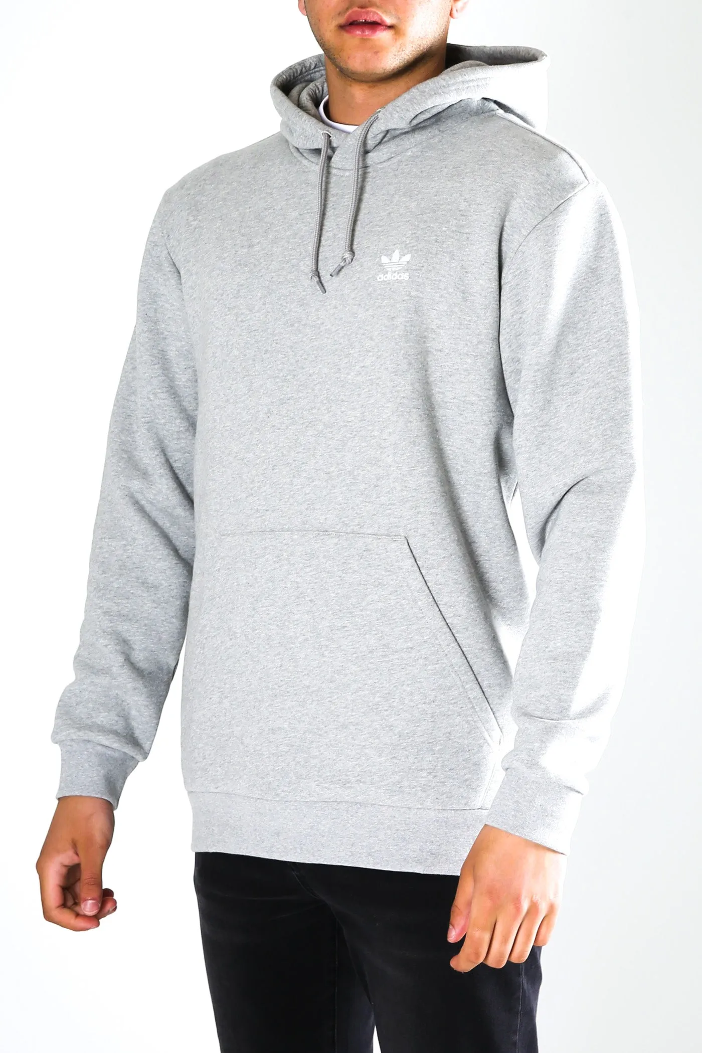 Adicolor Essentials Trefoil Hoodie Medium Grey Heather