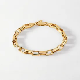 Anchor Chain Bracelet - Gold