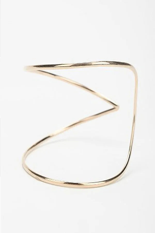 Bare Malleable Teardrop Cuff