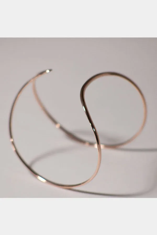 Bare Malleable Teardrop Cuff