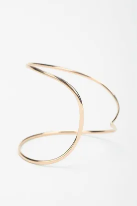 Bare Malleable Teardrop Cuff