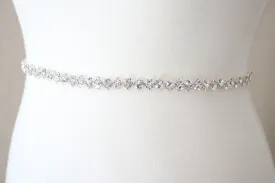 BRITTANY Crystal Bridal Belt