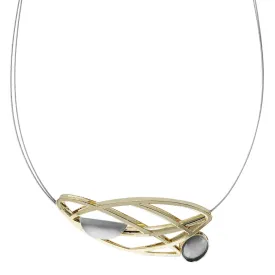 Christophe Poly Golden Waves Necklace