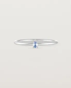 Danaë Stacking Ring | Ceylon Sapphire