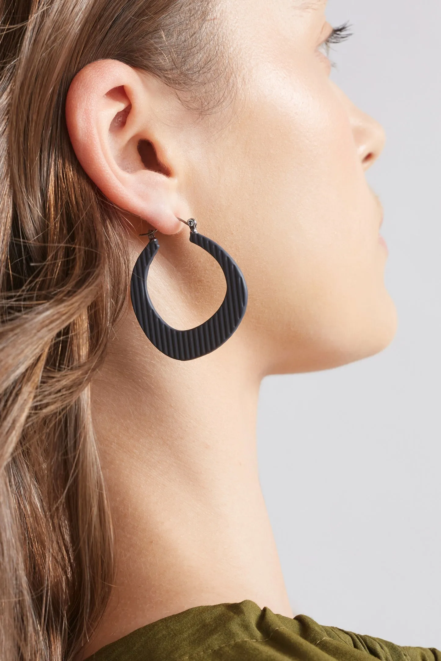 Elk The Label - Perda Hoop Earring - Teal