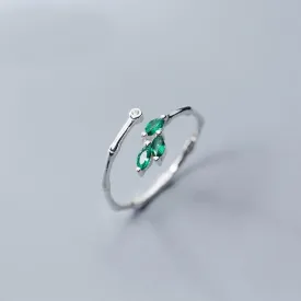 Evergreen Marquise Ring