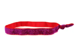 Glitter Plum Elastic Headband (SKU 5037 HB)