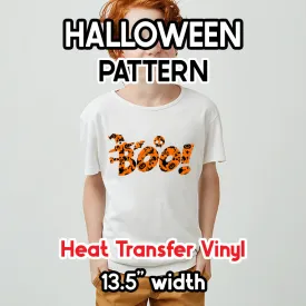 Halloween Patterned HTV (13.5" x 12")