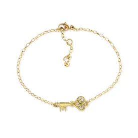 Heart Key Bracelet