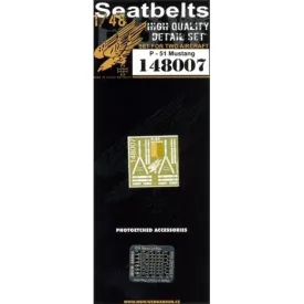 HGW 1/48 P-51D Mustang - Seatbelts | 148007