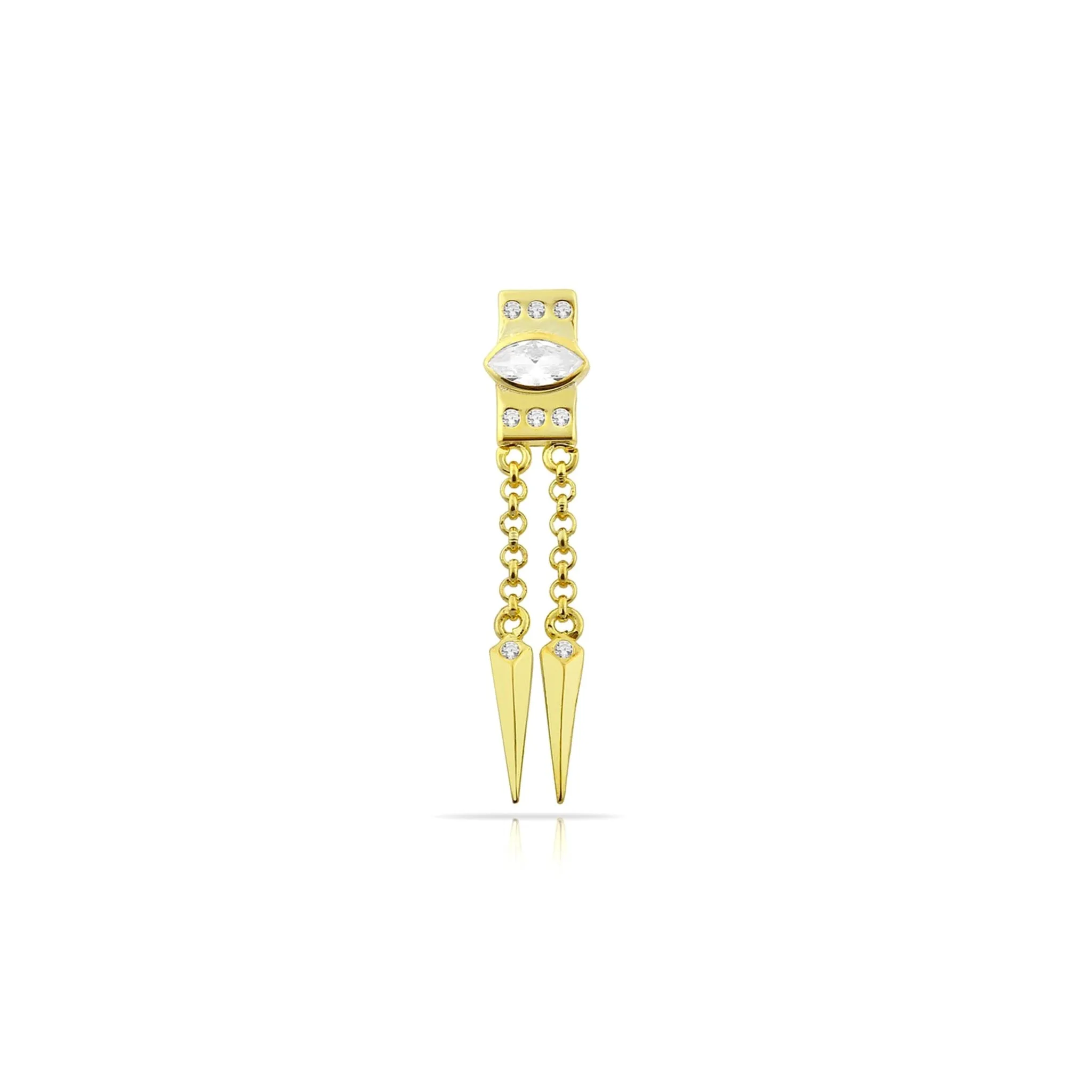 Kelia Dangling Stud Earring