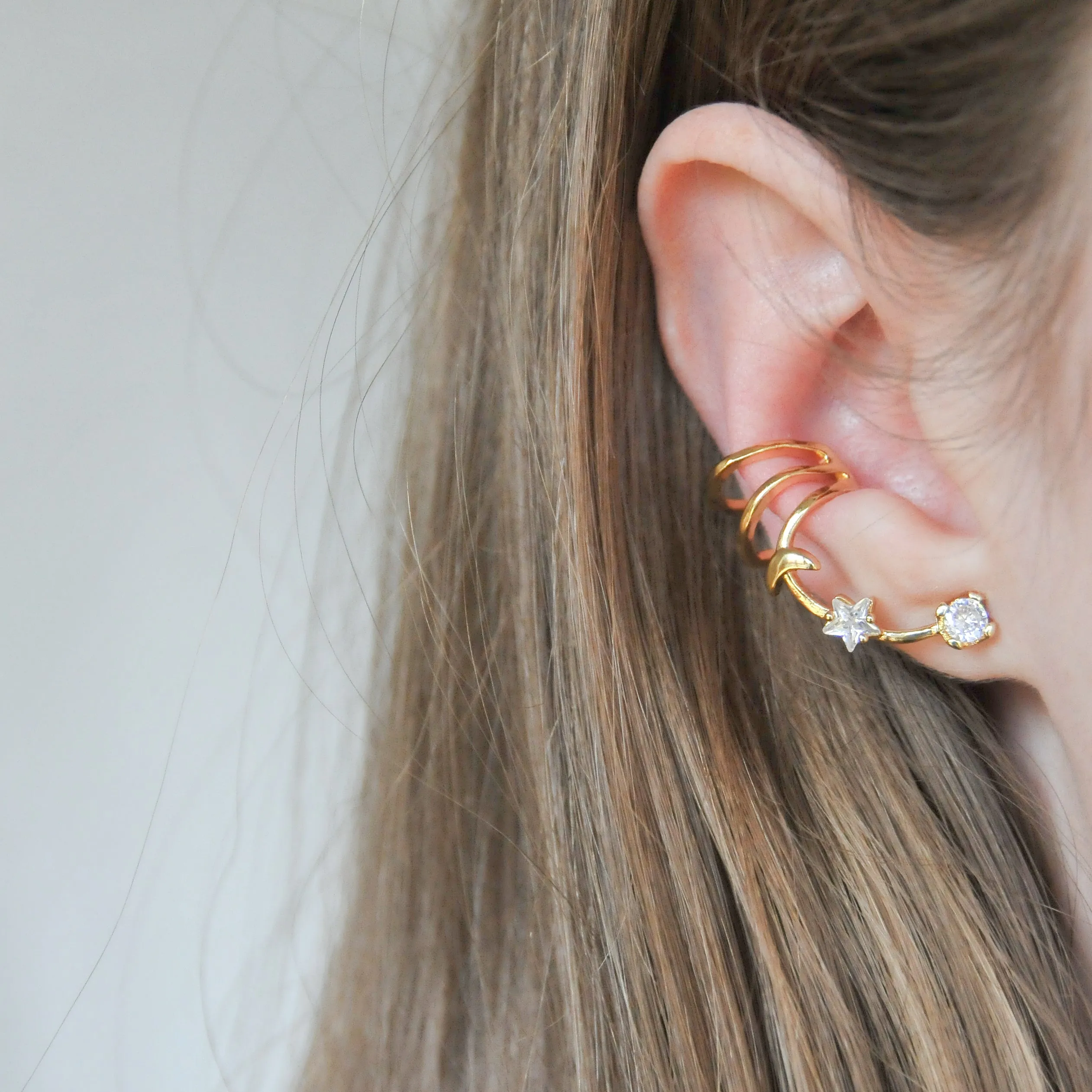 Night Sky Ear Cuff