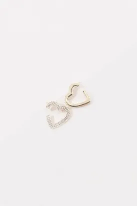 Pair of Hearts Earrings