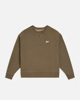 Patta Classic Washed Crewneck Sweater (Morel)