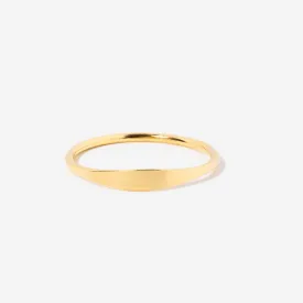 Thin Signet Ring